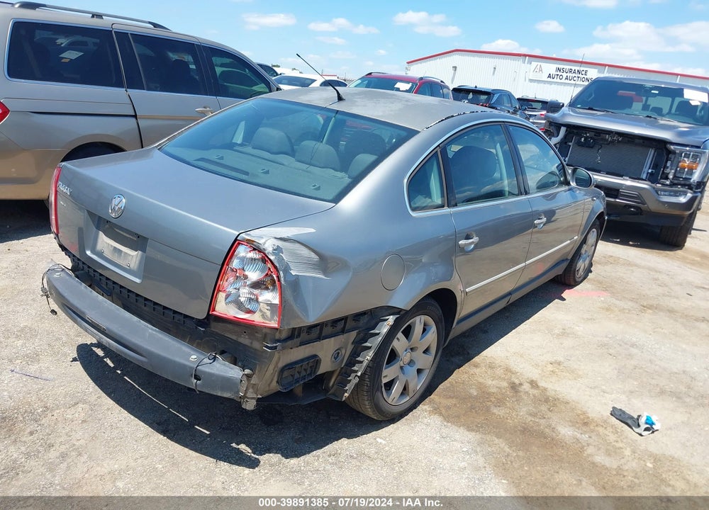 2005 VOLKSWAGEN PASSAT VIN: WVWMD63B35E008741