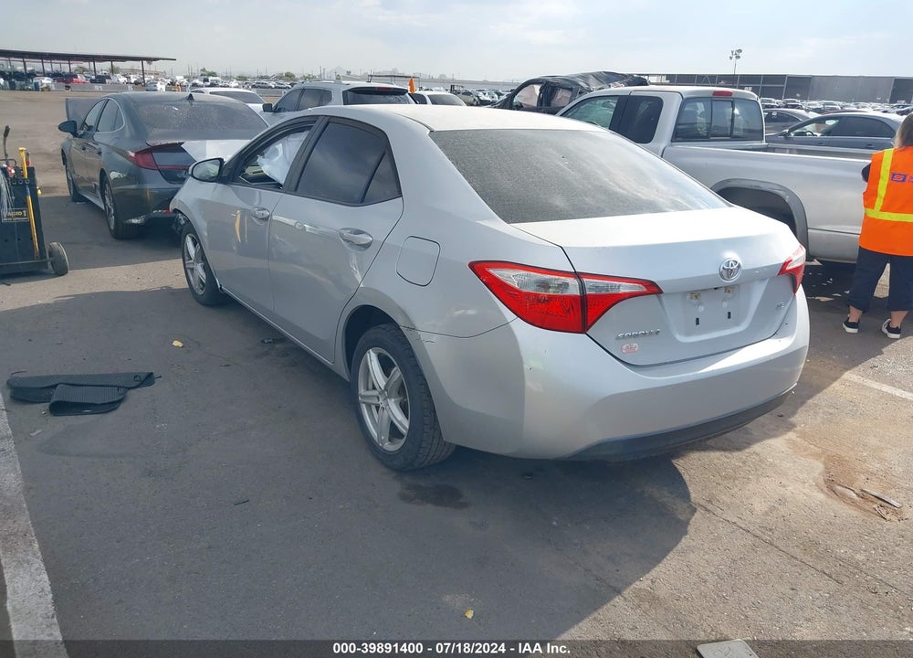 2014 TOYOTA COROLLA LE VIN: 5YFBURHE6EP138561