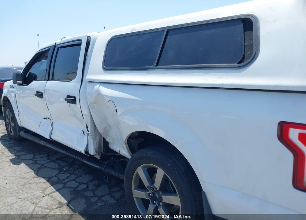 2016 FORD F-150 XLT VIN: 1FTEW1CF9GKD19504