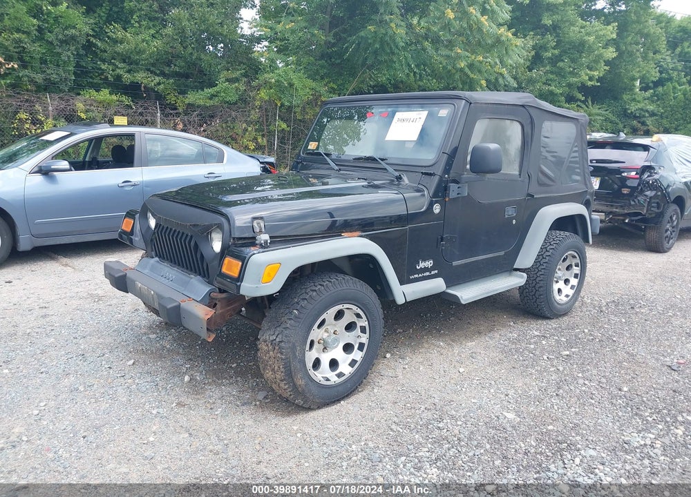 2006 JEEP WRANGLER SE VIN: 1J4FA29156P766752