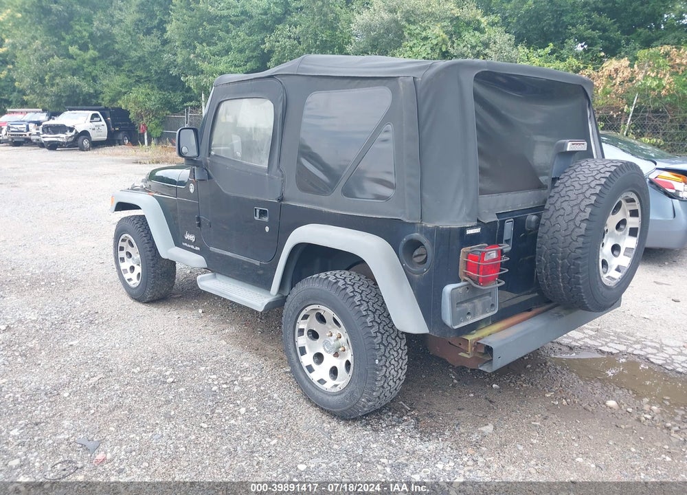 2006 JEEP WRANGLER SE VIN: 1J4FA29156P766752