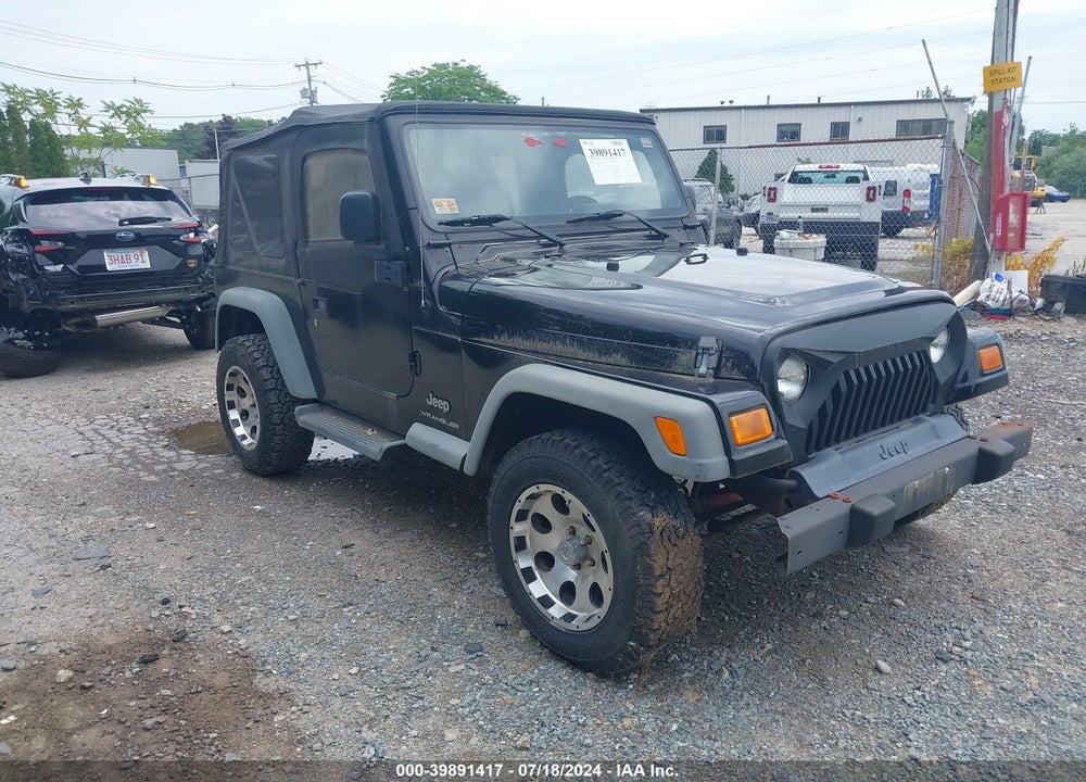 2006 JEEP WRANGLER SE VIN: 1J4FA29156P766752