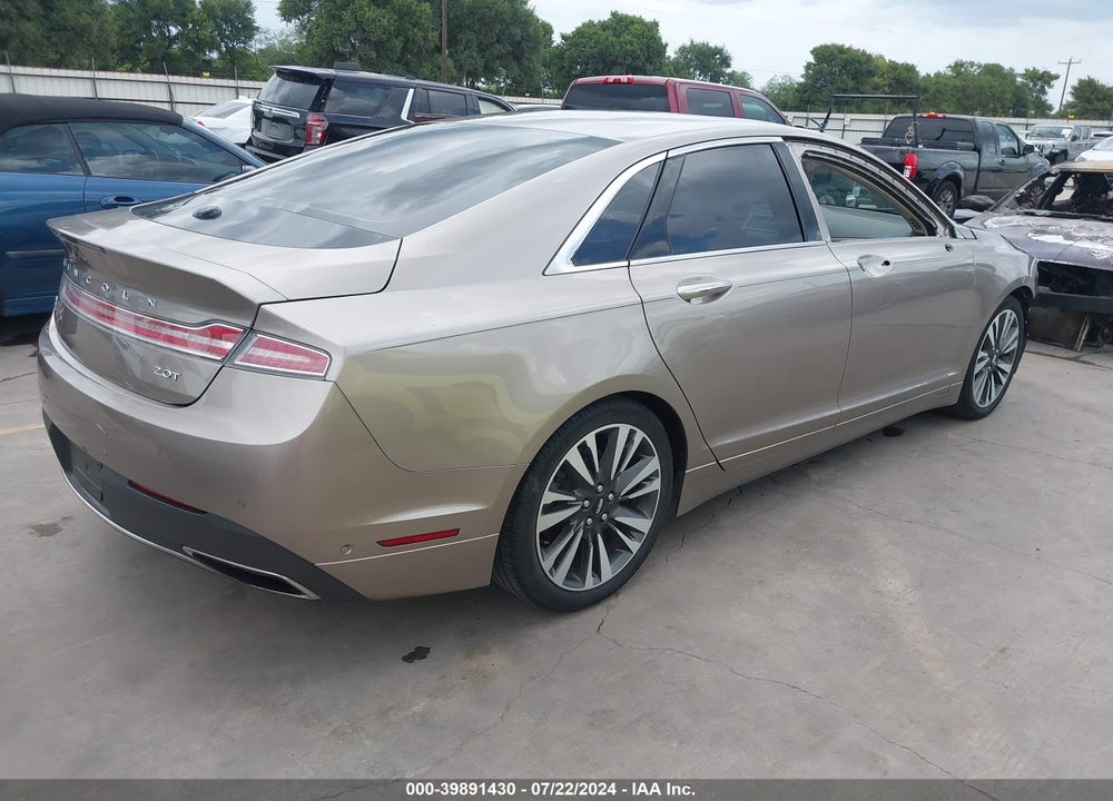 2019 LINCOLN MKZ RESERVE II VIN: 3LN6L5E99KR614534