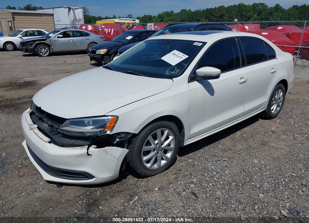 2011 VOLKSWAGEN JETTA 2.5L SE VIN: 3VWDX7AJ0BM367121