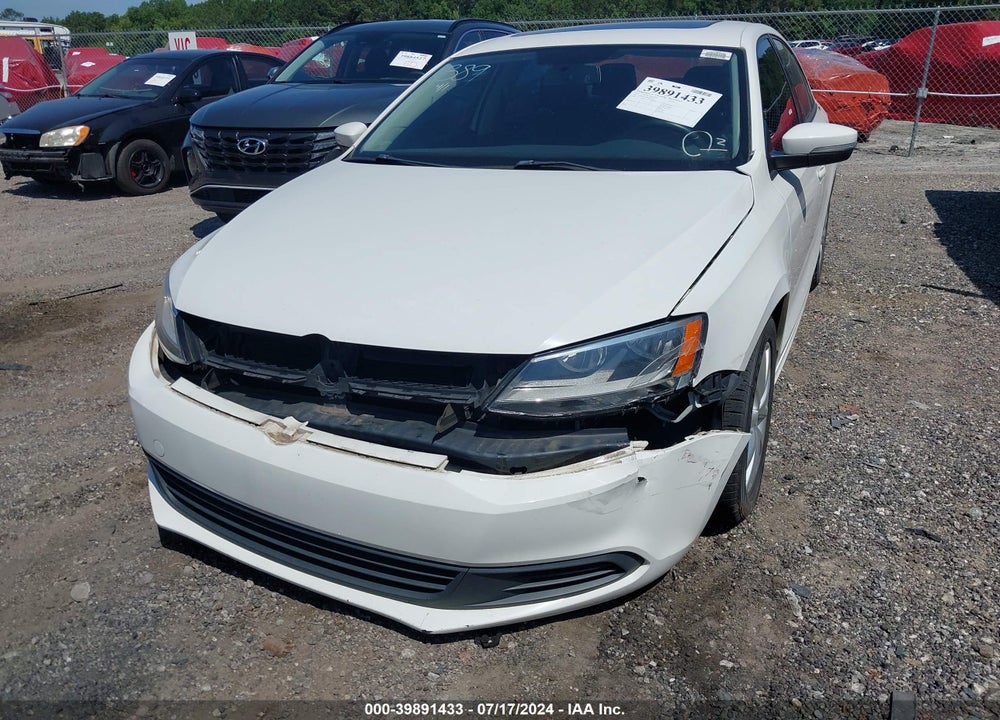 2011 VOLKSWAGEN JETTA 2.5L SE VIN: 3VWDX7AJ0BM367121