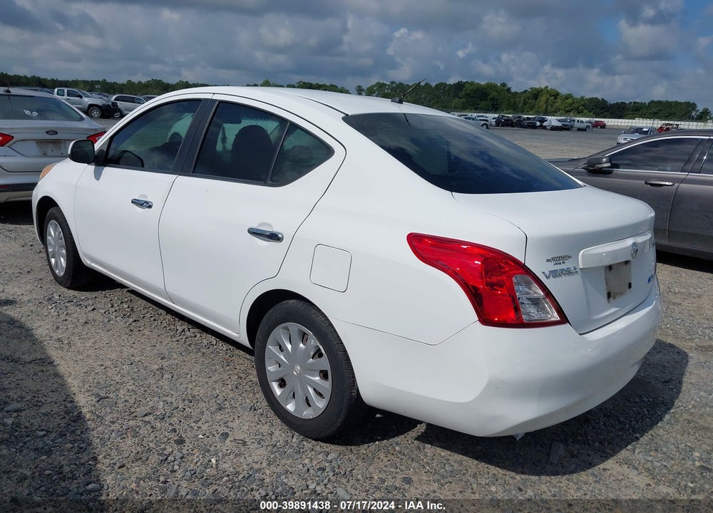 2012 NISSAN VERSA 1.6 SV VIN: 3N1CN7AP2CL853836