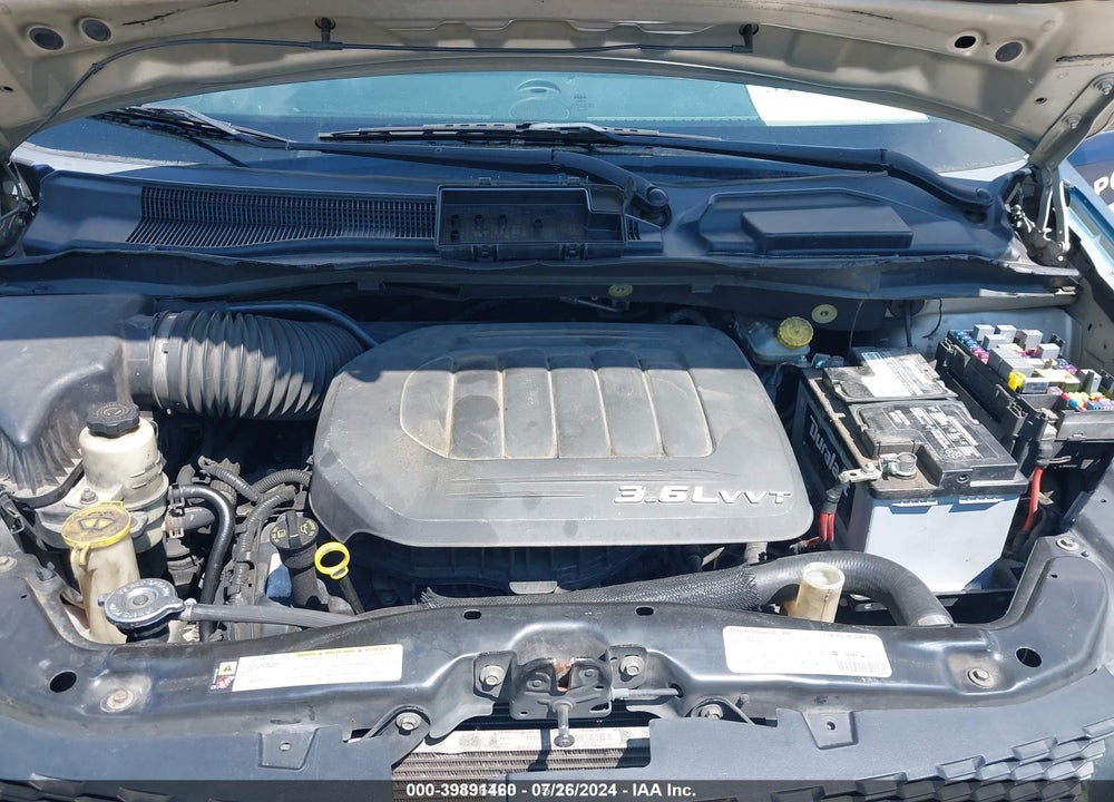 2013 DODGE GRAND CARAVAN SXT VIN: 2C4RDGCG6DR527484