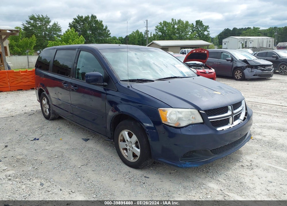 2013 DODGE GRAND CARAVAN SXT VIN: 2C4RDGCG6DR527484