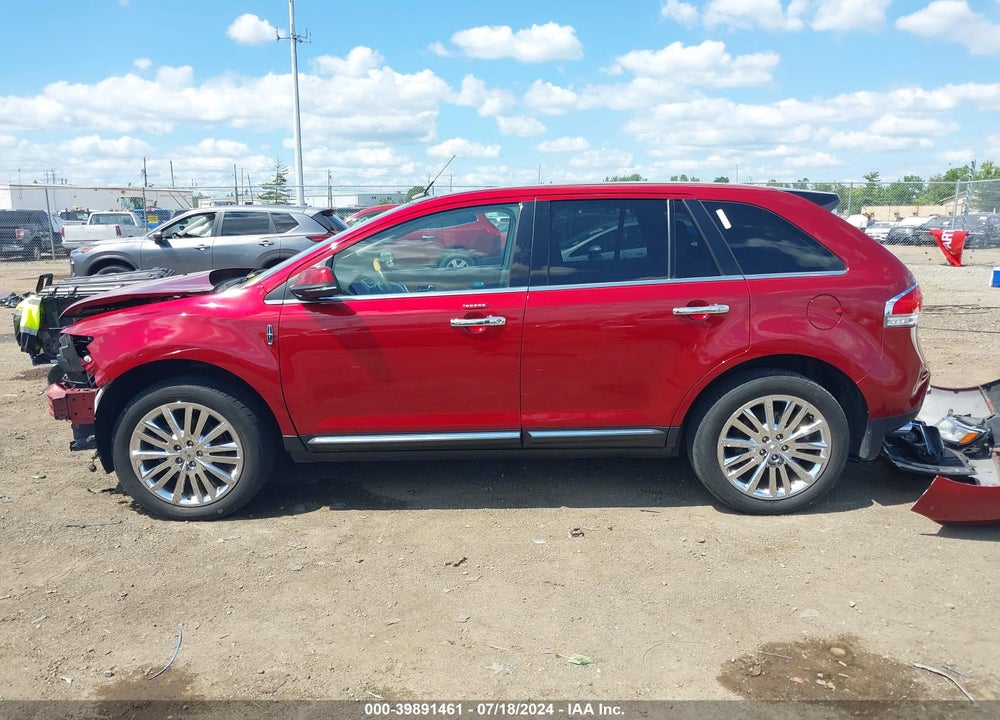 2014 LINCOLN MKX VIN: 2LMDJ6JK2EBL18323