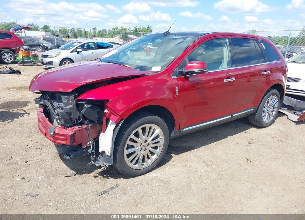 2014 LINCOLN MKX VIN: 2LMDJ6JK2EBL18323
