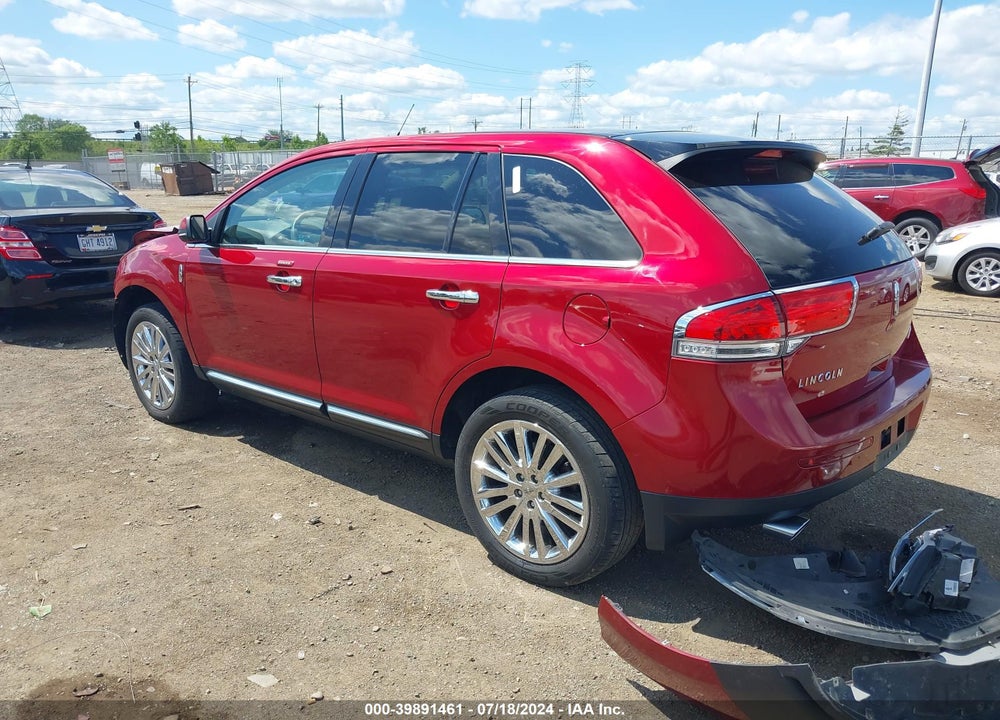2014 LINCOLN MKX VIN: 2LMDJ6JK2EBL18323