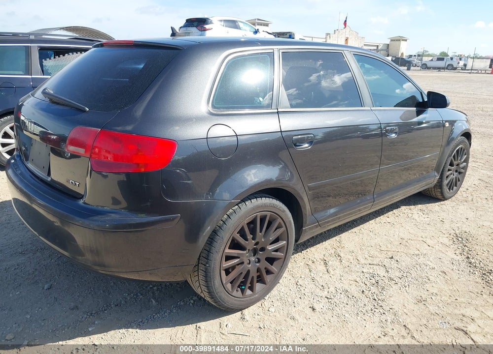 2007 AUDI A3 2.0T VIN: WAUNF78P17A133849