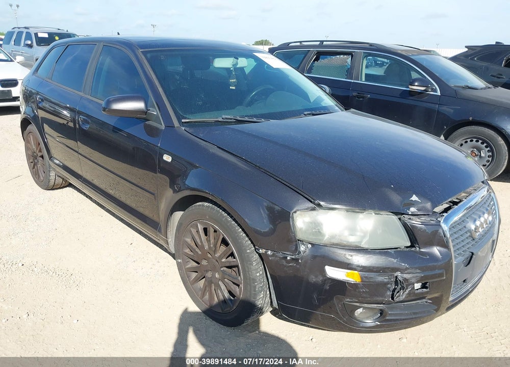 2007 AUDI A3 2.0T VIN: WAUNF78P17A133849