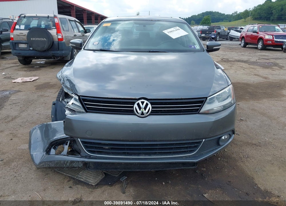 2012 VOLKSWAGEN JETTA 2.0L TDI VIN: 3VWLL7AJXCM362047