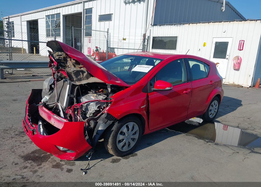 2013 TOYOTA PRIUS C TWO VIN: JTDKDTB37D1530682