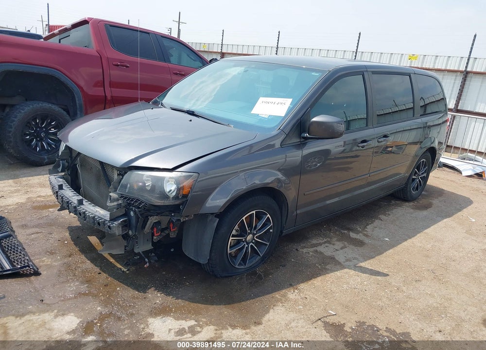 2016 DODGE GRAND CARAVAN SXT VIN: 2C4RDGCG1GR392693