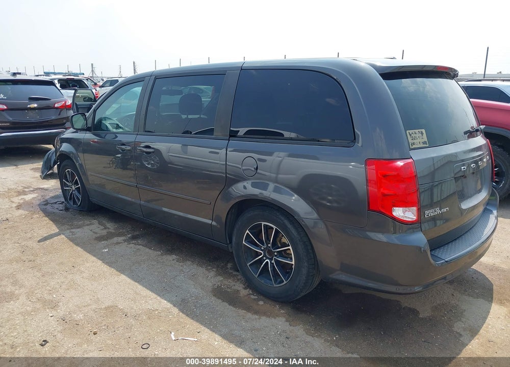 2016 DODGE GRAND CARAVAN SXT VIN: 2C4RDGCG1GR392693