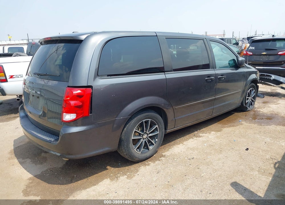 2016 DODGE GRAND CARAVAN SXT VIN: 2C4RDGCG1GR392693