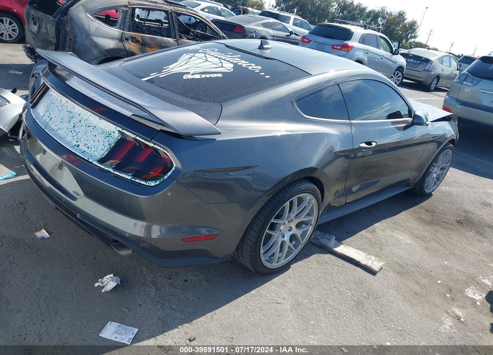 2020 FORD MUSTANG ECOBOOST FASTBACK VIN: 1FA6P8TH1L5171052