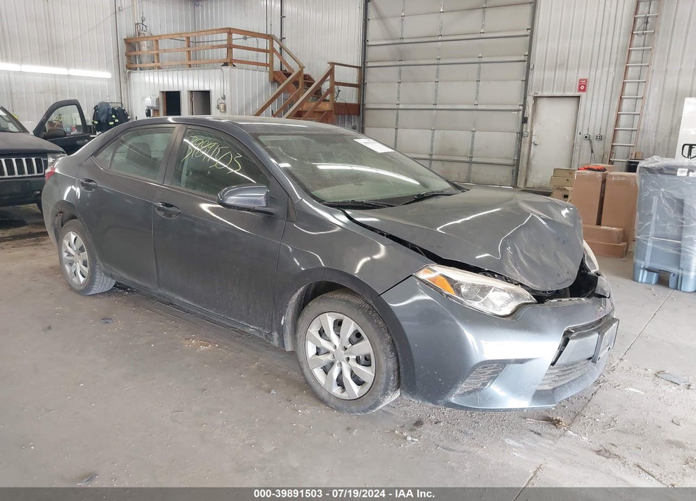 2014 TOYOTA COROLLA LE VIN: 5YFBURHE4EP105509