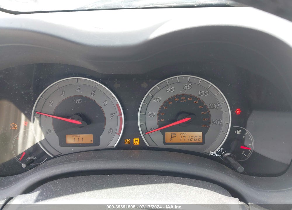 2010 TOYOTA COROLLA S VIN: 2T1BU4EE6AC325008
