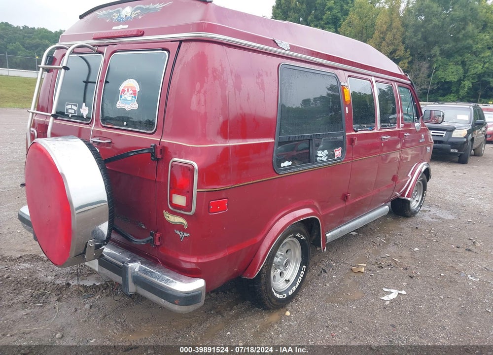 1991 DODGE RAM VAN B250 VIN: 2B6HB21Y7MK447222