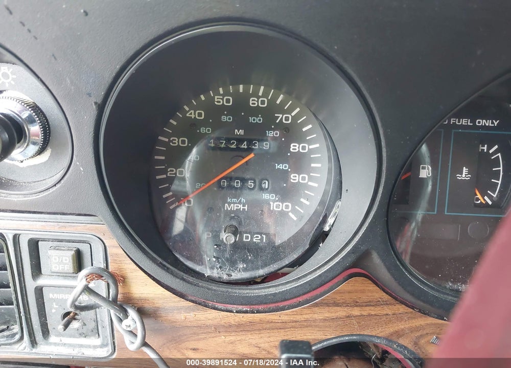 1991 DODGE RAM VAN B250 VIN: 2B6HB21Y7MK447222