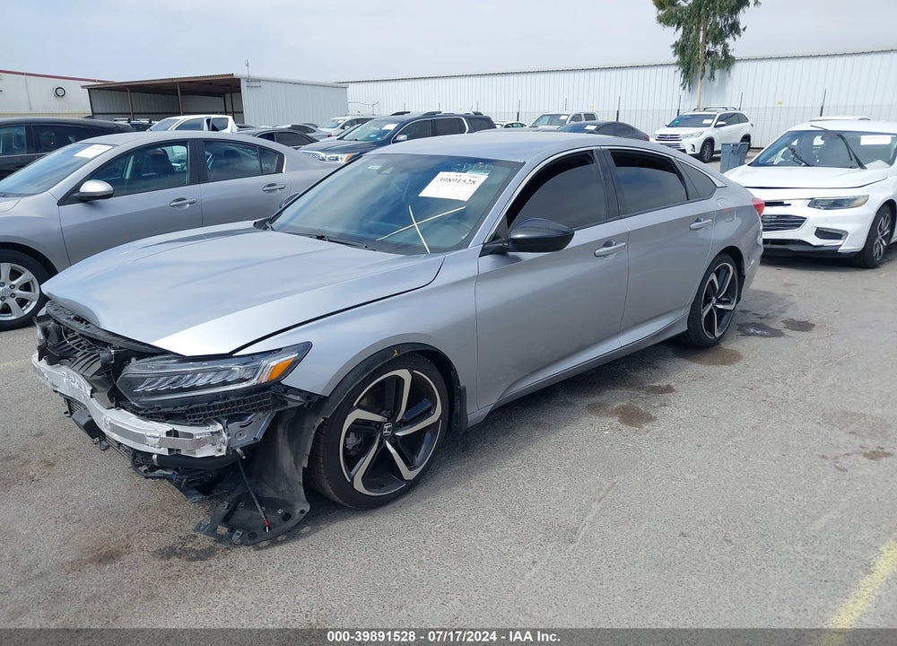 2022 HONDA ACCORD SPORT VIN: 1HGCV1F3XNA028557