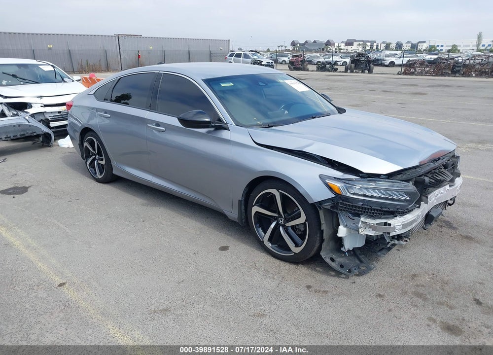 2022 HONDA ACCORD SPORT VIN: 1HGCV1F3XNA028557