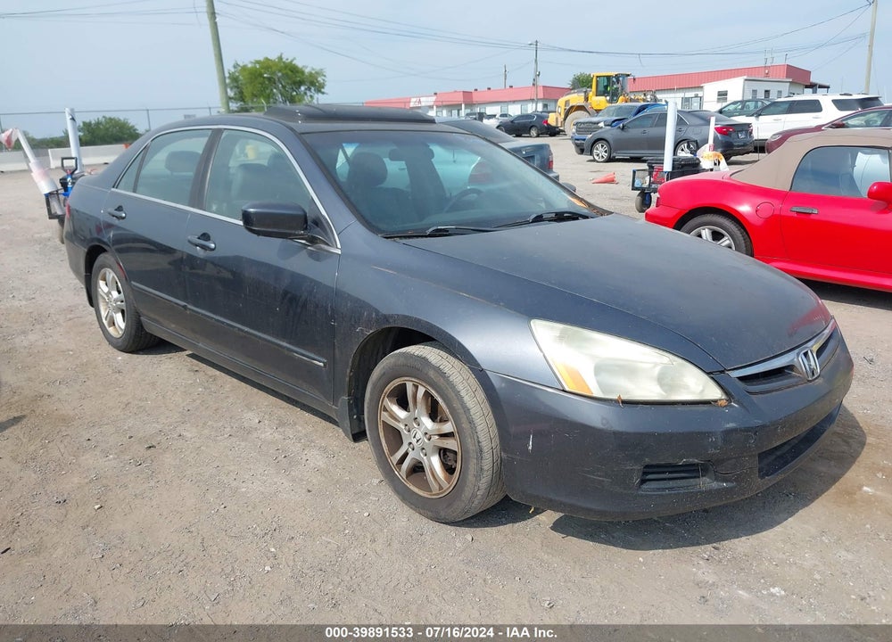 2007 HONDA ACCORD 2.4 EX VIN: 1HGCM56767A178388