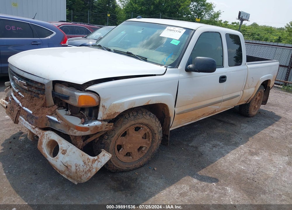 2005 GMC SIERRA 1500 SLE VIN: 2GTEK19B151177369