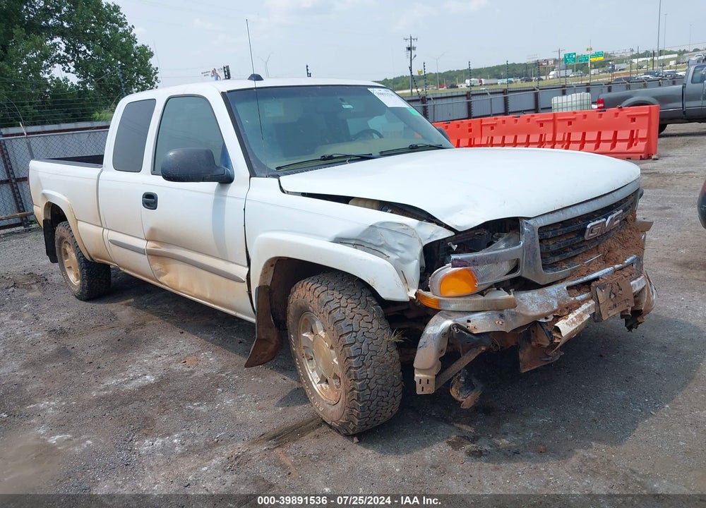 2005 GMC SIERRA 1500 SLE VIN: 2GTEK19B151177369