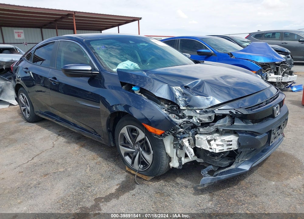 2020 HONDA CIVIC LX VIN: 19XFC2F67LE003434