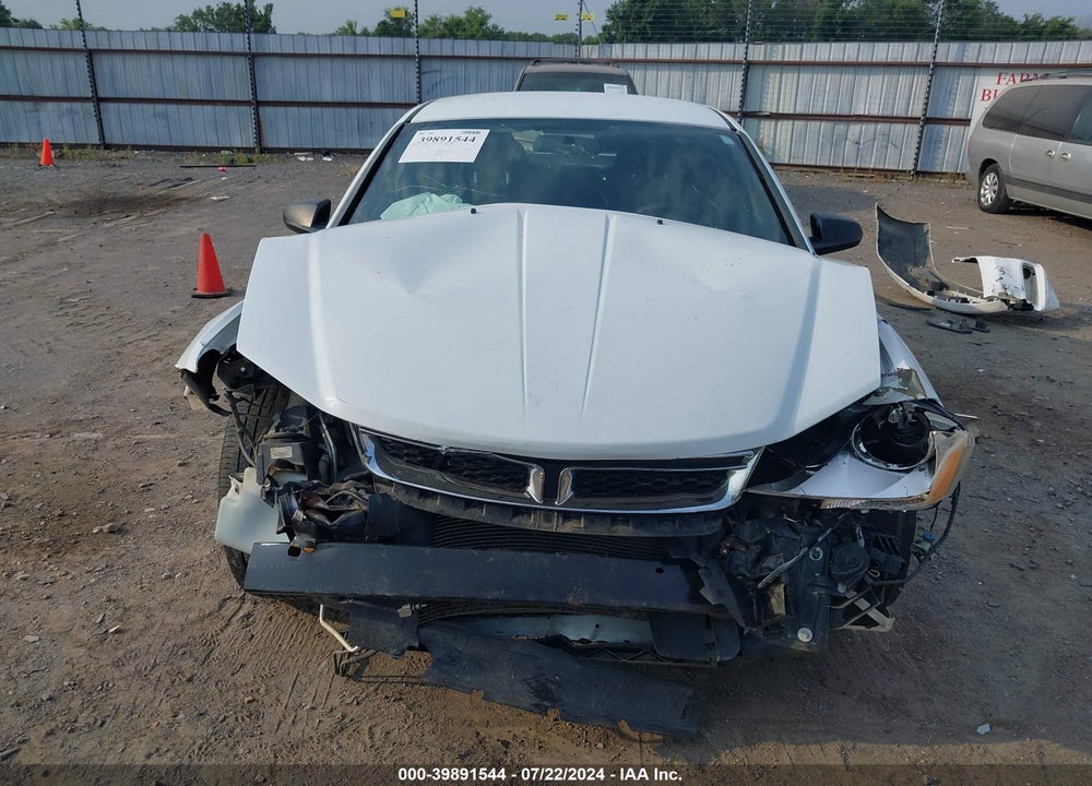 2014 DODGE AVENGER SE VIN: 1C3CDZAB1EN127232