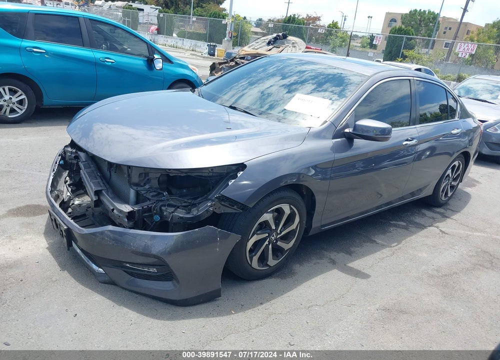 2016 HONDA ACCORD EX-L VIN: 1HGCR2F89GA050865