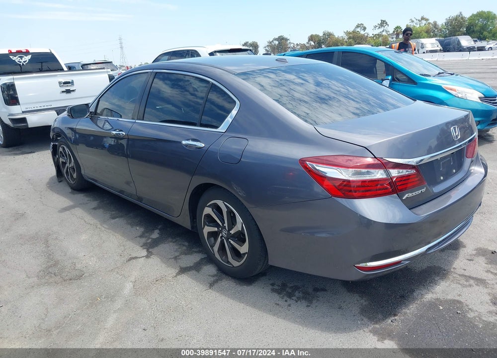 2016 HONDA ACCORD EX-L VIN: 1HGCR2F89GA050865