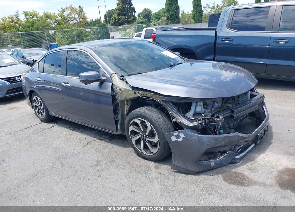 2016 HONDA ACCORD EX-L VIN: 1HGCR2F89GA050865