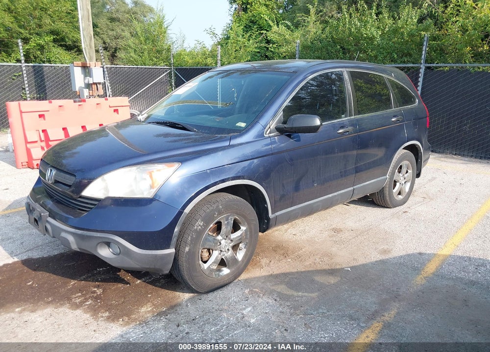 2009 HONDA CR-V LX VIN: JHLRE38399C008668