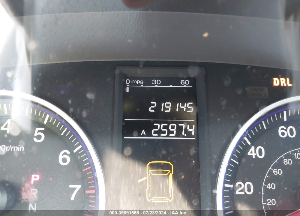 2009 HONDA CR-V LX VIN: JHLRE38399C008668