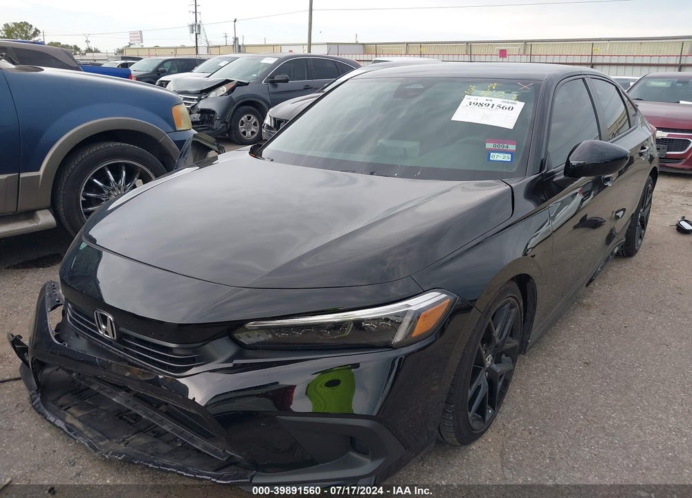 2023 HONDA CIVIC SPORT VIN: 2HGFE2F55PH561652