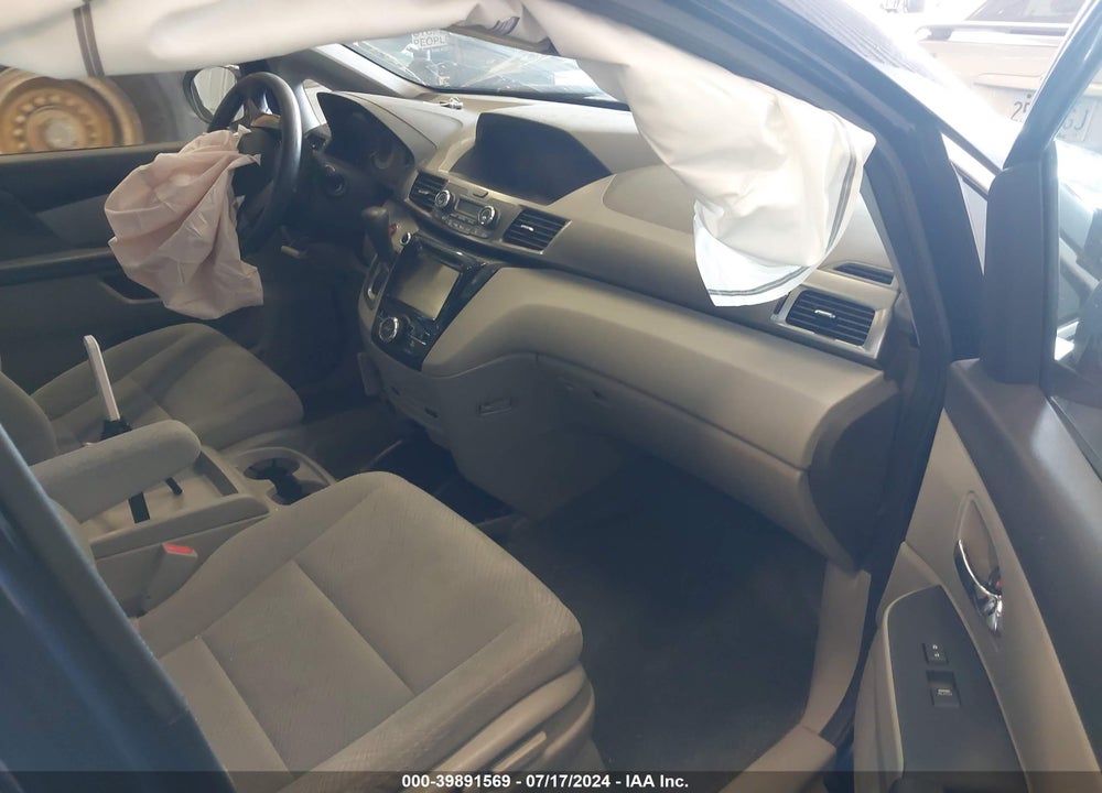 2016 HONDA ODYSSEY SE VIN: 5FNRL5H34GB035064
