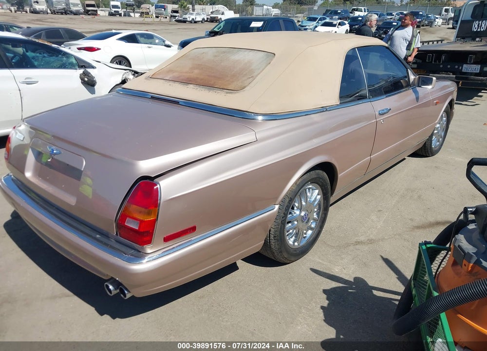 2000 BENTLEY AZURE VIN: SCBZK14E9YCX62012