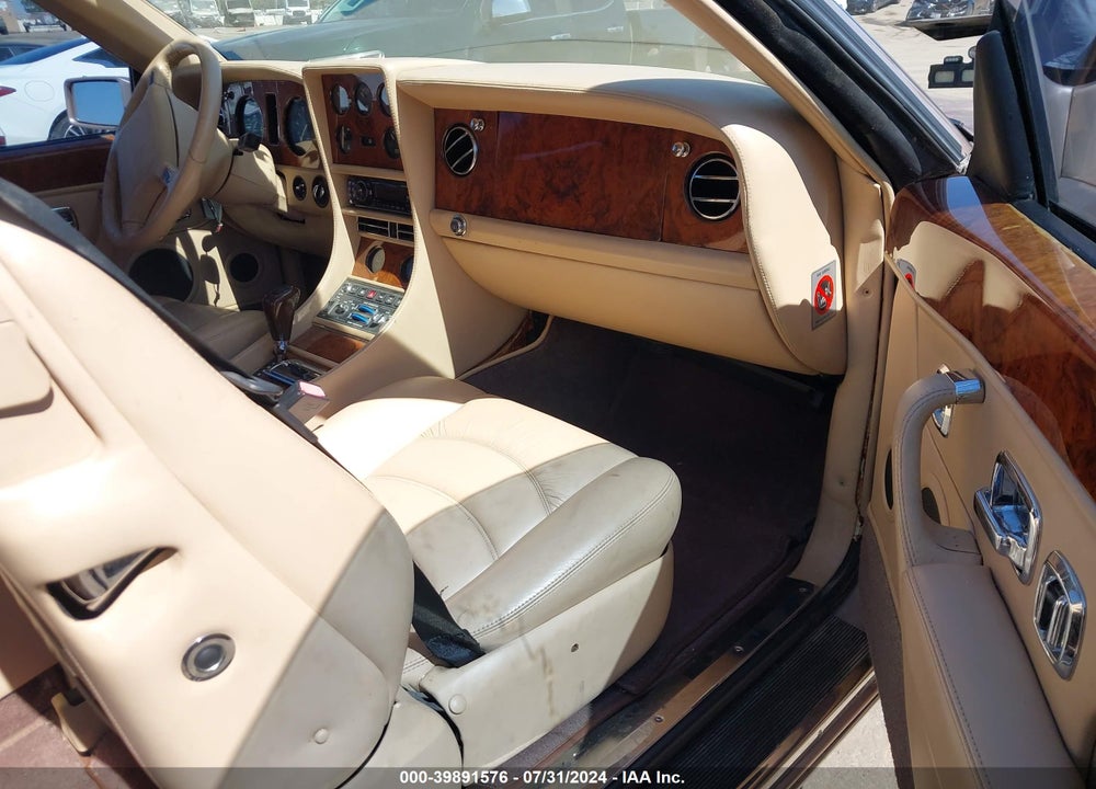 2000 BENTLEY AZURE VIN: SCBZK14E9YCX62012