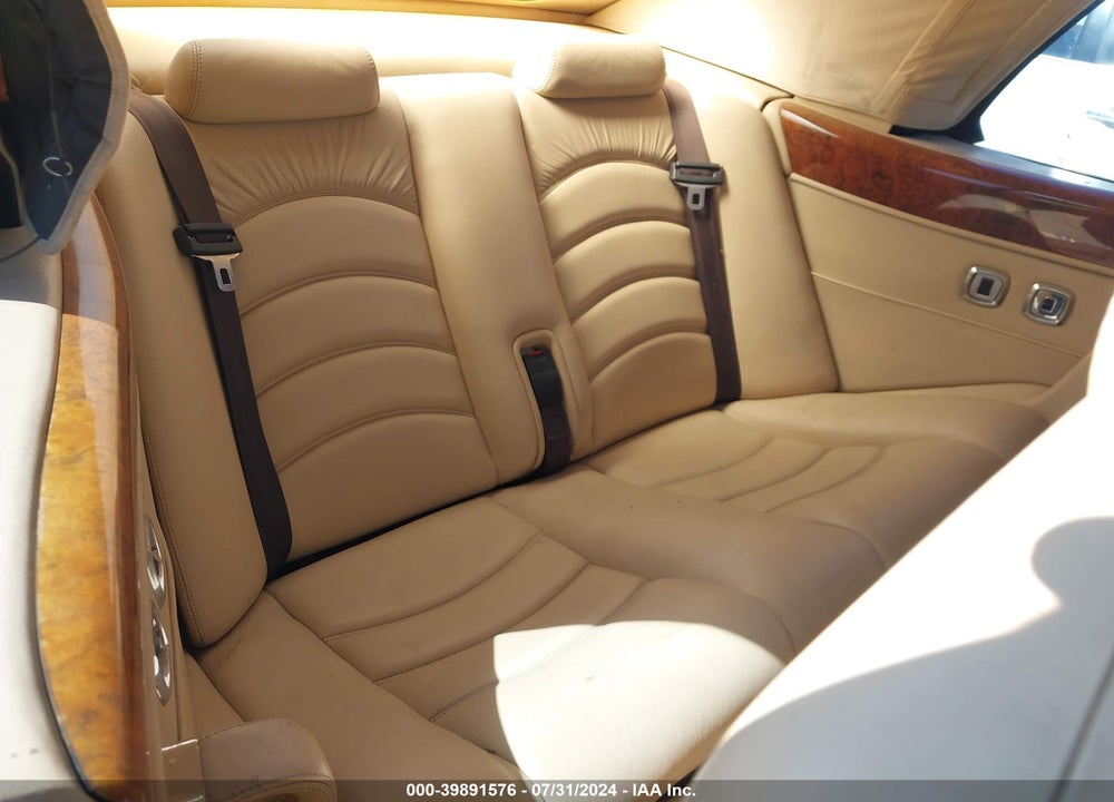 2000 BENTLEY AZURE VIN: SCBZK14E9YCX62012