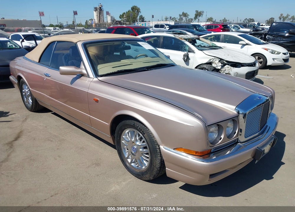 2000 BENTLEY AZURE VIN: SCBZK14E9YCX62012
