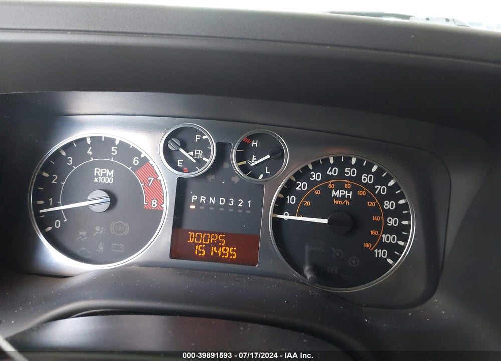 2009 HUMMER H3 SUV VIN: 5GTEN13E198109739