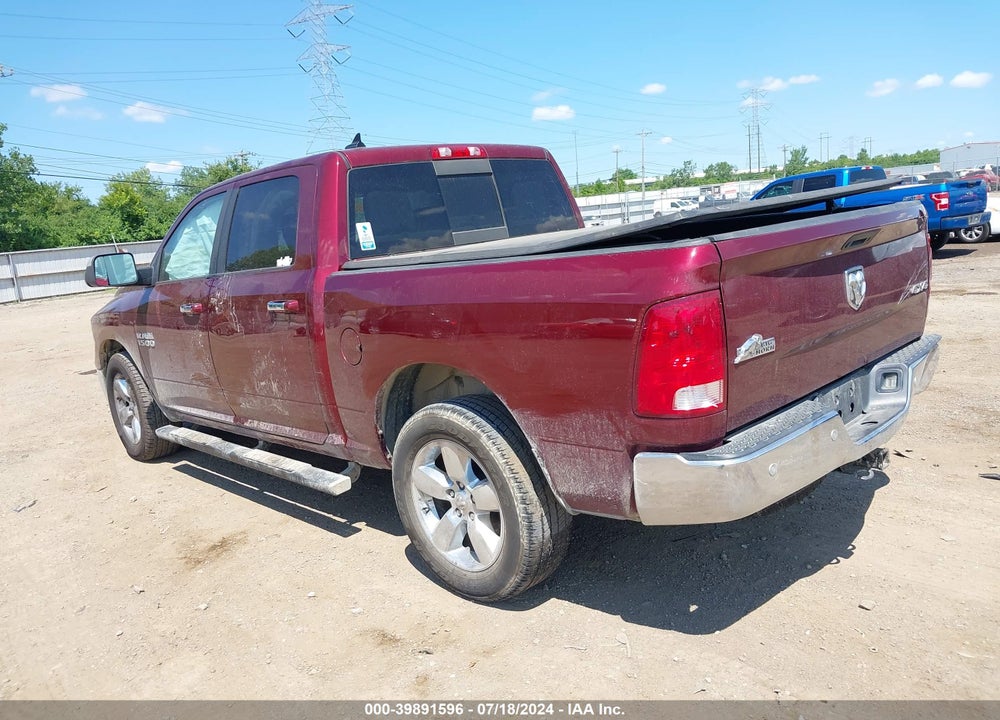 2016 RAM 1500 BIG HORN VIN: 1C6RR7LG4GS335119