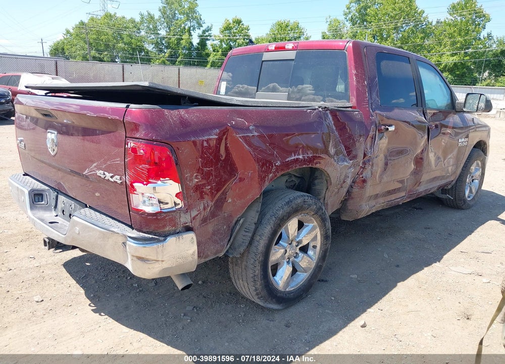 2016 RAM 1500 BIG HORN VIN: 1C6RR7LG4GS335119