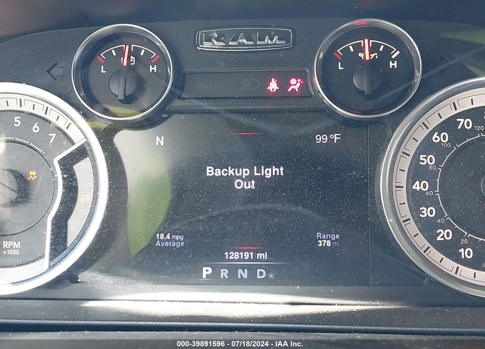 2016 RAM 1500 BIG HORN VIN: 1C6RR7LG4GS335119