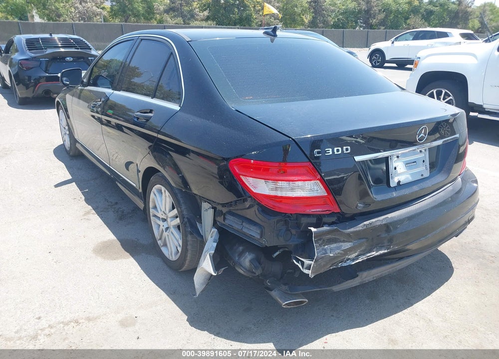 2009 MERCEDES-BENZ C 300 LUXURY/SPORT VIN: WDDGF54X29R054027